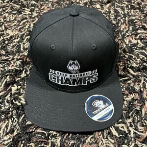 Uconn Huskies‎ Hat Cap Snapback 2023 National Champions Basketball TOW One Size